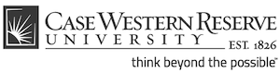Case western reserve university logo - small gray